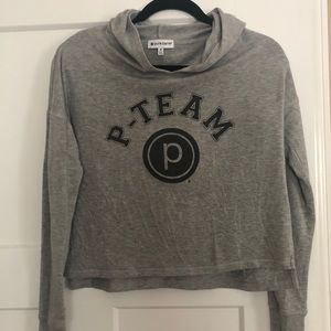 Pure Barre P-Team hooded sweatshirt